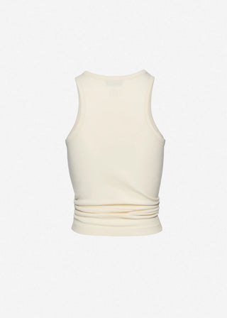 MAGDA BUTRYM - Knotted Tank Top in Cream