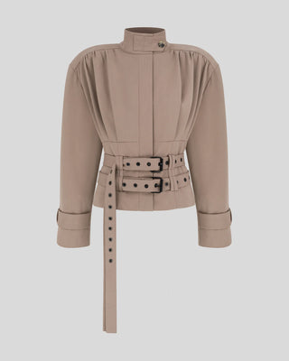 THE MANNEI - Tailored Jacket in Beige
