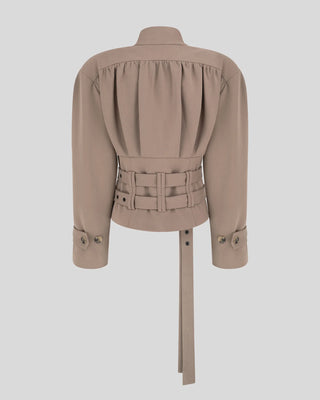 THE MANNEI - Tailored Jacket in Beige