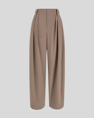 THE MANNEI - Wide Trousers in Beige