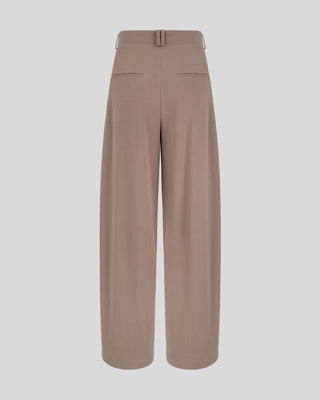 THE MANNEI - Wide Trousers in Beige