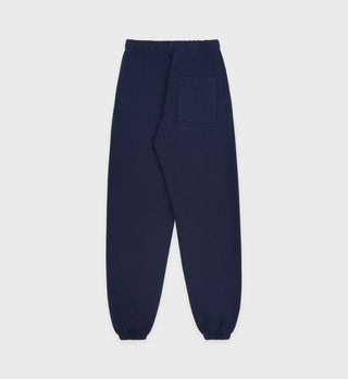 SPORTY & RICH - Vendome Straight Leg Sweatpant in Navy