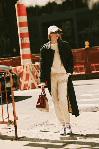SPORTY & RICH - Fitness World Sweatpant in Cream