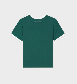 SPORTY & RICH - Wellness Club Ringer Tee