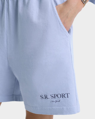 SPORTY & RICH - SR Sport Gym Short in Blue