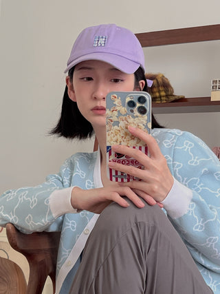 A'FAVOR LILAC A LOGO CAP