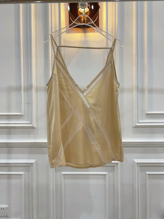 AERON LEDA SLEEVELESS TOP CHAMPAGNE