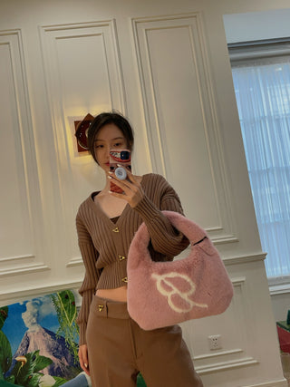 AERON MOUNT CARDIGAN HAZELNUT