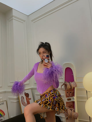 ADRIANA HOT COUTURE HOT JUICY FLUFFY TOP