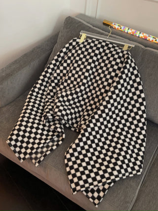 BONBOM CURTAIN DOUBLE POCKET SKIRT
