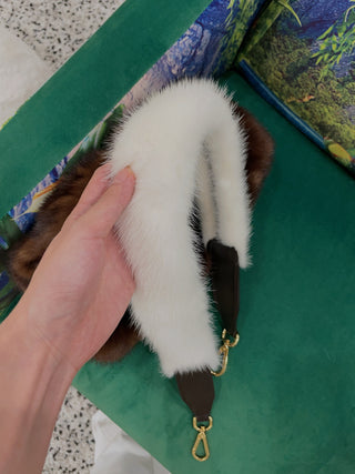 SIMONETTA RAVIZZA MINK FUR STRAP