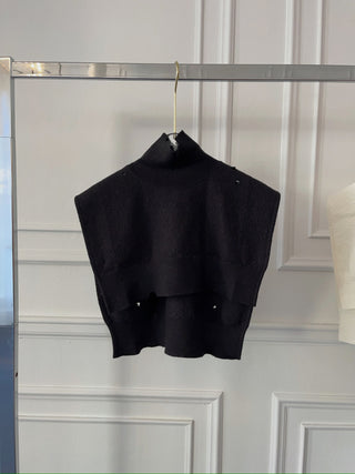 MM6 Maison Margiela  DISTRESSED STOLE black