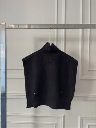 MM6 Maison Margiela  DISTRESSED STOLE black
