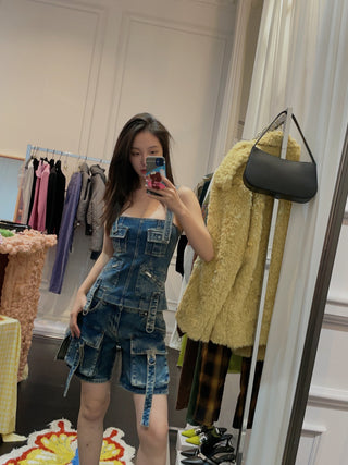 BLUMARINE DENIM TOP