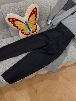 A.W.A.K.E TAPERED PANTS WITH VERTICAL SLIT KNEES