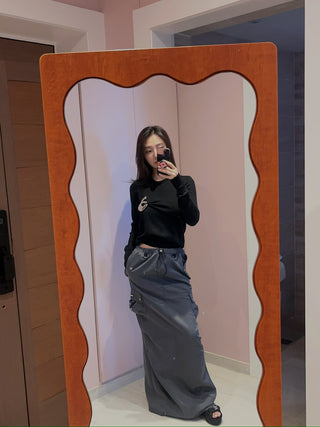 COPERNI TAILORED CARGO MAXI SKIRT