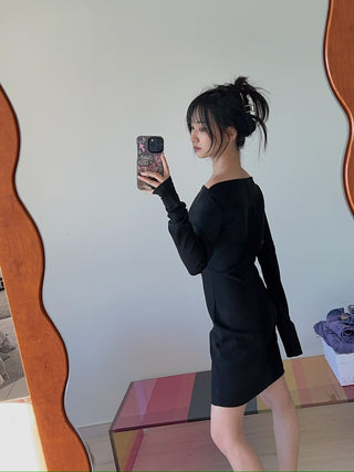 BLUMARINE JERSEY DRESS W/ROSES