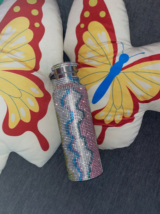 COLLINA STRADA RHINESTONE WATER BOTTLE