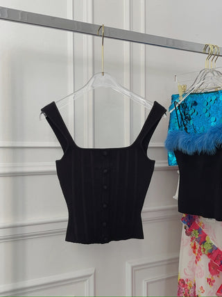 GUIZIO FULL LENGTH KNIT CORSET