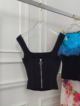 GUIZIO FULL LENGTH KNIT CORSET