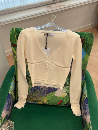 BLUMARINE KNITTED CARDIGAN