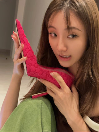 MARTINE ROSE EXTENDED TOE STILETTO HEEL