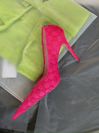 MARTINE ROSE EXTENDED TOE STILETTO HEEL