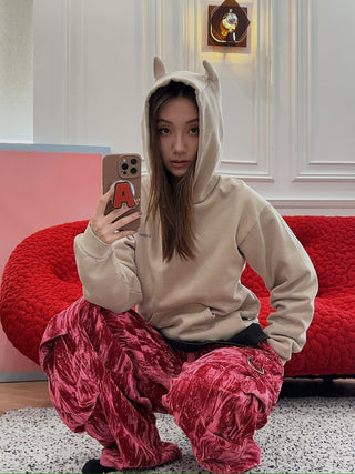 COPERNI HORN HOODIE BEIGE