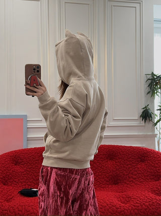 COPERNI HORN HOODIE BEIGE