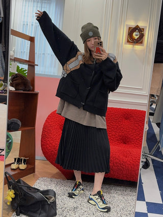 MM6 Maison Margiela PLEATED SKIRT