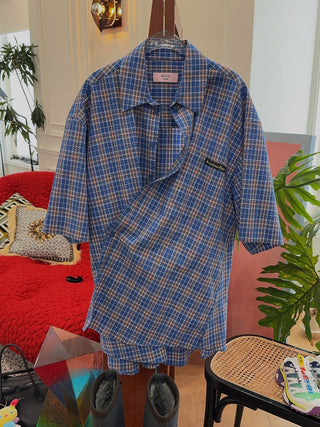 MARTINE ROSE S/S WRAP SHIRT