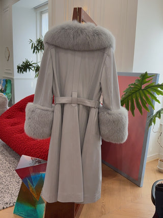 SAKS POTTS - FOXY COAT / GREY