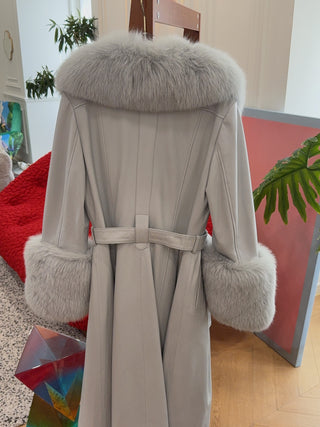 SAKS POTTS - FOXY COAT / GREY