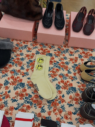 Natasha Zinko Smiles Socks