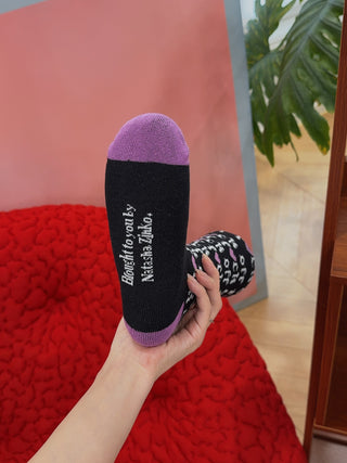 NATASHA ZINKO DAISY SOCKS