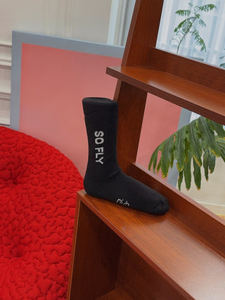 NATASHA ZINKO DUO SOCKS SO FLY