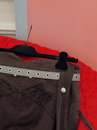 BLUMARINE LEATHER BELT