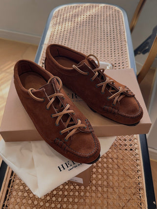 HEREU LACE-UP DRIVER LOAFER