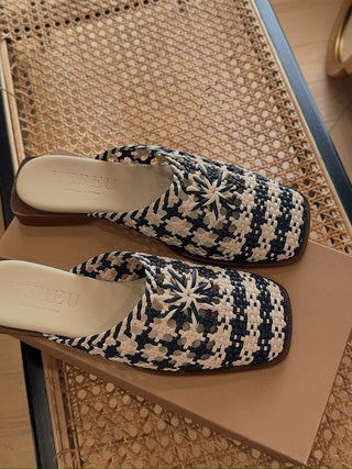 HEREU WOVEN MULE