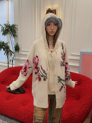 BLUMARINE MAXI SWEATER CARDIGA
