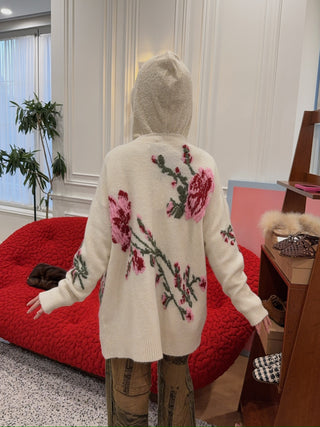 BLUMARINE MAXI SWEATER CARDIGA