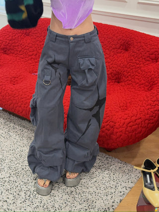 COLLINA STRADA GARDEN CARGO PANT CHARCOAL