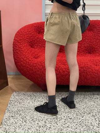 MM6 Maison Margiela CASUAL SHORTS BEIGE