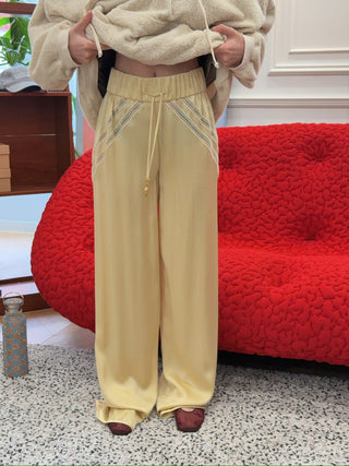 AERON CIELO PANTS CHAMPAGNE