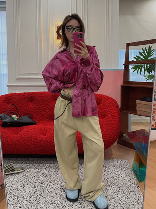 MAGLIANO HUGE PEONIA TWISTED SHIRT