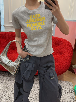 COPERNI STAY HUNGRY PRINTED SLIM FIT T-SHIRT