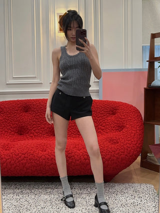 BLUMARINE KNIT TANK TOP