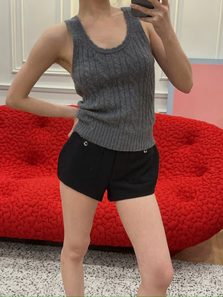 BLUMARINE KNIT TANK TOP