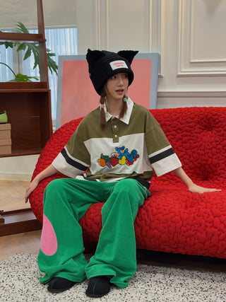 Natasha Zinko Terry Bunny Sweat Pants