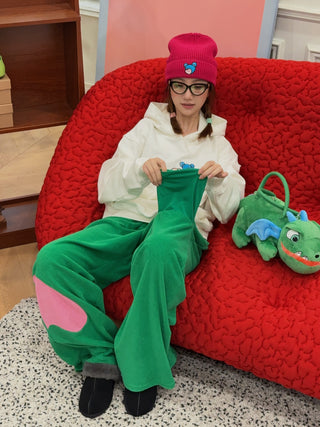 Natasha Zinko Terry Bunny Sweat Pants